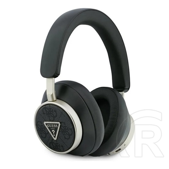 CG Mobile guess pu 4g triangle logo enc bluetooth fejhallgató sztereo (v5.4, mikrofon, zajszűrő) fekete