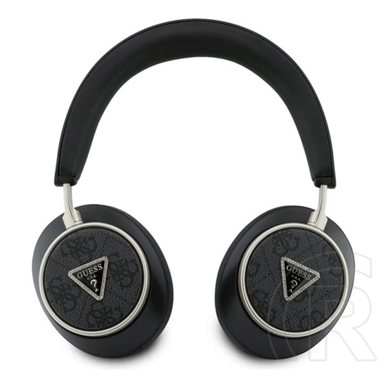 CG Mobile guess pu 4g triangle logo enc bluetooth fejhallgató sztereo (v5.4, mikrofon, zajszűrő) fekete