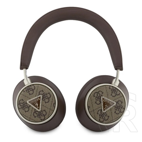 CG Mobile guess pu 4g triangle logo enc bluetooth fejhallgató sztereo (v5.4, mikrofon, zajszűrő) sötétbarna