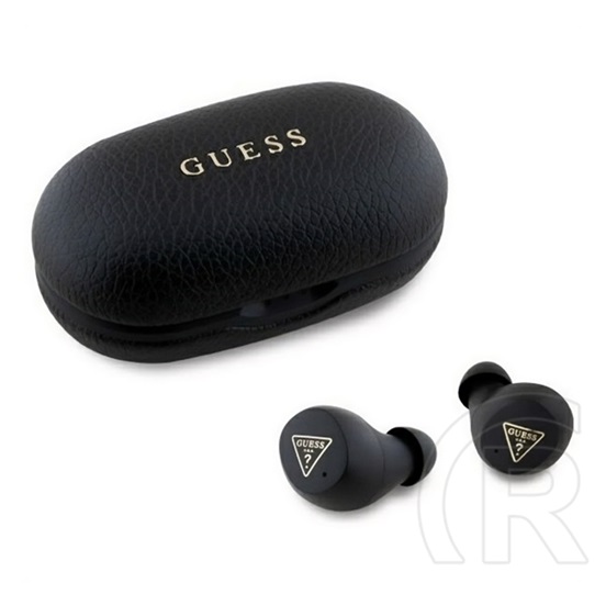 CG Mobile guess pu grained bluetooth fülhallgató sztereo (v5.3, tws, mikrofon, zajszűrő, ipx5 + töltőtok) fekete
