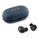 CG Mobile guess pu grained bluetooth fülhallgató sztereo (v5.3, tws, mikrofon, zajszűrő, ipx5 + töltőtok) sötétkék