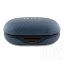CG Mobile guess pu grained bluetooth fülhallgató sztereo (v5.3, tws, mikrofon, zajszűrő, ipx5 + töltőtok) sötétkék