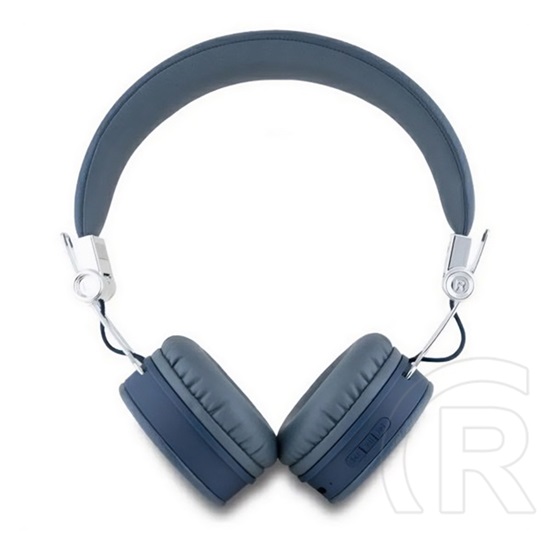 CG Mobile guess pu grained traingle logo bluetooth fejhallgató  (v5.3, mikrofon, zajszűrő, kártyaolvasó) sötétkék