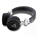 CG Mobile guess pu grained traingle logo bluetooth fejhallgató  (v5.3, mikrofon, zajszűrő, microsd kártyaolvasó) fekete