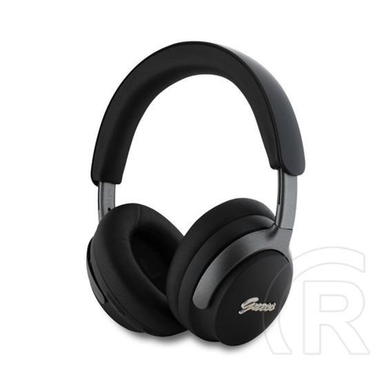 CG Mobile guess pu leather script logo bluetooth fejhallgató  (v5.4, mikrofon, aktív zajszűrő, ipx4 vízálló) fekete