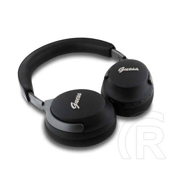 CG Mobile guess pu leather script logo bluetooth fejhallgató  (v5.4, mikrofon, aktív zajszűrő, ipx4 vízálló) fekete