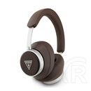 CG Mobile guess pu saffiano triangle logo bluetooth fejhallgató sztereo (v5.4, mikrofon, zajszűrő) sötétbarna