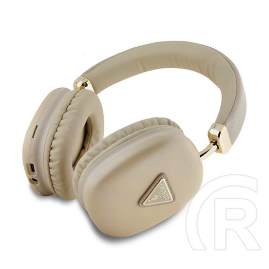 CG Mobile guess saffiano bluetooth fejhallgató  (v5.3, mikrofon, zajszűrő, ipx4 vízálló, microsd kártyaolvasó) arany