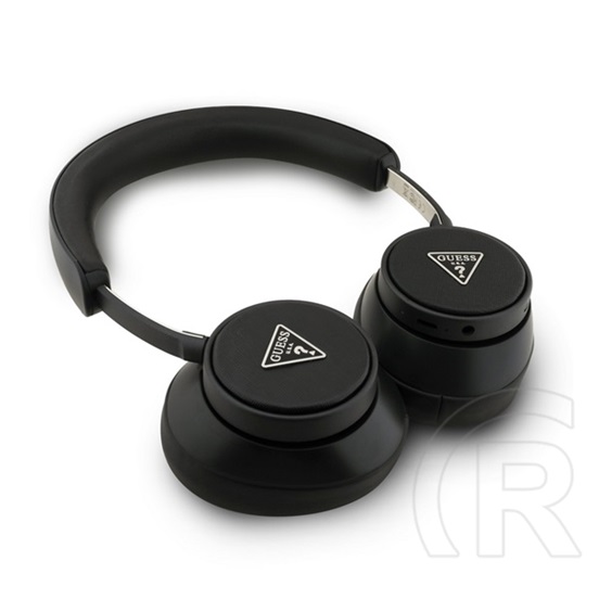 CG Mobile guess saffiano triangle logo bluetooth fejhallgató sztereo (v5.4, mikrofon, zajszűrő) fekete