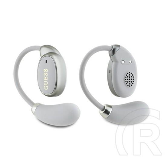 CG Mobile guess satin classic logo bluetooth fülhallgató sztereo (v5.4, tws, fülre akasztható, mikrofon + töltőtok) bézs