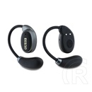 CG Mobile guess satin classic logo bluetooth fülhallgató  (v5.4, tws, fülre akasztható, mikrofon + töltőtok) fekete