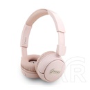 CG Mobile guess script metal logo bluetooth fejhallgató sztereo (v5.3, mikrofon, ipx4 vízálló) rózsaszín