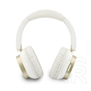 CG Mobile guess script metal logo bluetooth fülhallgató sztereo (v5.4, ENC, mikrofon, zajszűrő, fehér)