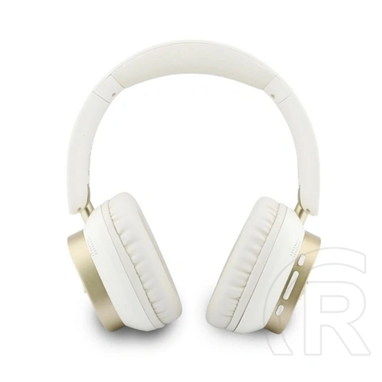 CG Mobile guess script metal logo bluetooth fülhallgató sztereo (v5.4, ENC, mikrofon, zajszűrő, fehér)