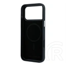 CG Mobile iPhone 18 Pro Max karl lagerfeld grained elongated logo szilikon védő (ütésálló, bőr hatású, magsafe) fekete