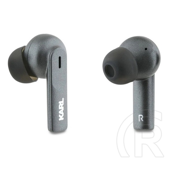 CG Mobile karl lagerfeld elongated logo bluetooth fülhallgató sztereo (v5.4, mikrofon, aktív zajszűrő + töltőtok) fekete