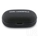 CG Mobile karl lagerfeld saffiano bluetooth fülhallgató sztereo( tws, mikrofon, aktív zajszűrő+töltőtok)fekete