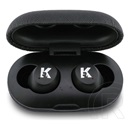 CG Mobile karl lagerfeld saffiano bluetooth fülhallgató sztereo( tws, mikrofon, aktív zajszűrő+töltőtok)fekete