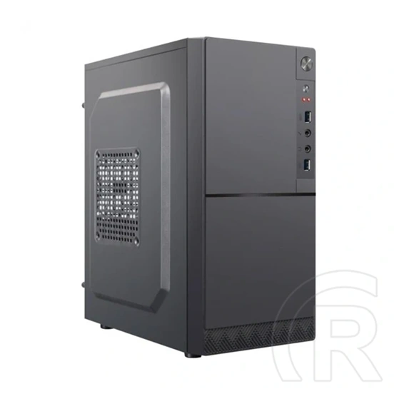 CHS Barracuda (Intel Core i5-12400 2,5 GHz, 16 GB DDR4, 480 GB SSD, egér+billentyűzet, 400W tápegység, fekete)
