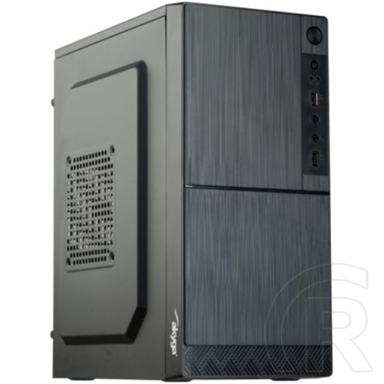 CHS PC Barracuda (Intel Core i3-12100 3,3 GHz, 8 GB DDR4 RAM, 240 GB SSD, integrált videókártya, billentyűzet+egér, feke