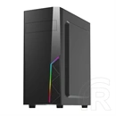 CHS PC Barracuda (Intel Core i5-12400 2,5GHz, 16 GB DDR4, 512 GB SSD, egér+billentyűzet, fekete)