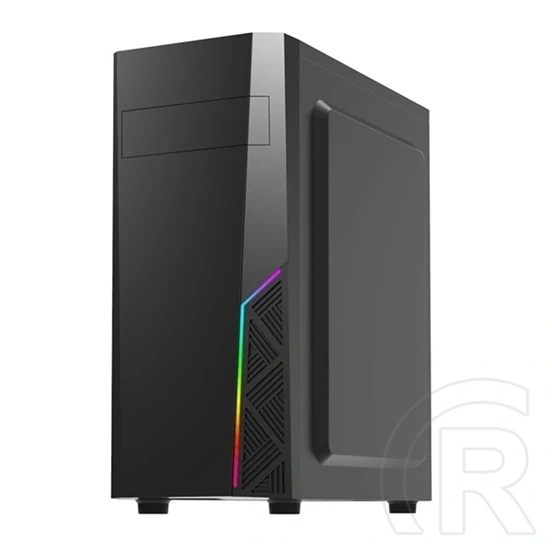 CHS PC Barracuda (Intel Core i5-12400 2,5GHz, 16 GB DDR4, 512 GB SSD, egér+billentyűzet, fekete)