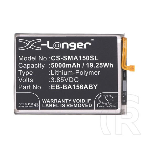Cameron Sino Samsung Galaxy A15 5G (SM-A156)  li-polymer akku (3.85v / 5000mah, samsung eb-ba156aby kompatibilis) fekete