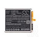 Cameron Sino Samsung Galaxy S24 FE (SM-S721) li-polymer akku (3.88v / 4500mah, samsung eb-bs721aby kompatibilis) fekete
