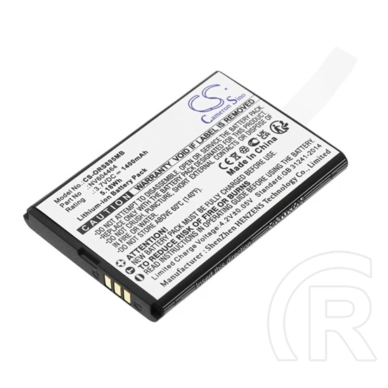 Cameron Sino akku 1400mah li-ion (Oricom NV604464 kompatibilis, 3,7V, fekete)