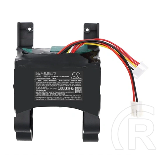 Cameron Sino akku 3400mah li-ion (14,4V, Bosch 908BPV144-01 kompatibilis, porszívó, fekete)