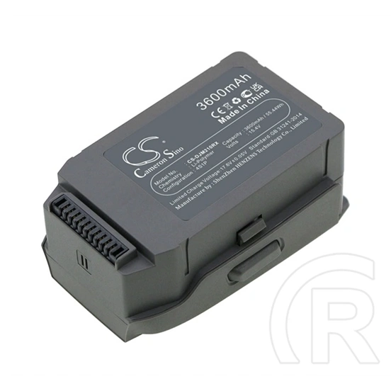 Cameron Sino akku 3600mah li-polimer (15,4V, DJI CP.MA.00000038.01/76573 kompatibilis, szürke)