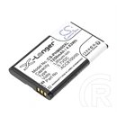 Cameron Sino li-ion akku (3.7v / 1250mah, philips acc8100 kompatibilis) fekete