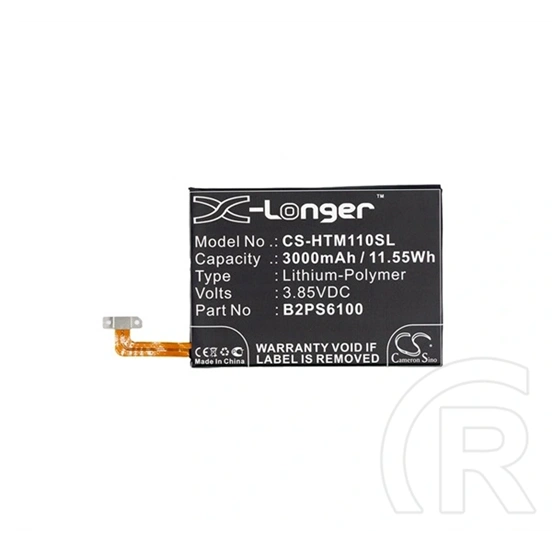 Cameron Sino mobiltelefon akku 3000mah li-polimer (3,85V, HTC 35H00256-00 kompatibilis, fekete)
