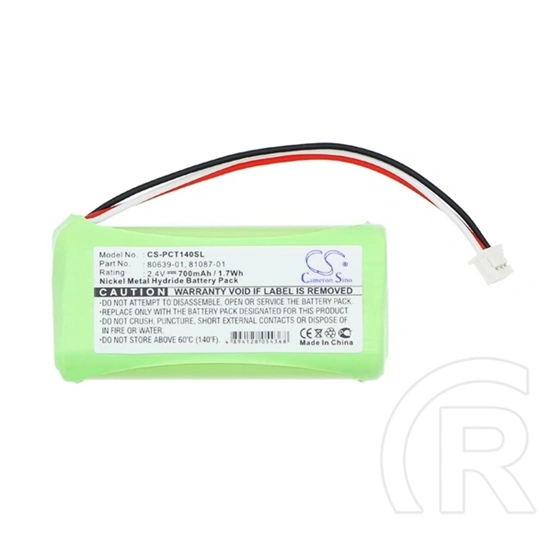 Cameron Sino ni-mh akku (2.4v / 700mah, plantronics 80639-01 kompatibilis) zöld