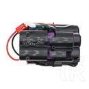 Cameron Sino porszívó akku 2000mah li-ion (Rowenta RS-RH5864 kompatibilis, 14,4V, fekete)