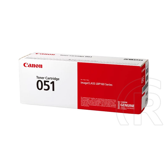 Canon 051 toner (fekete, 1700 oldal)