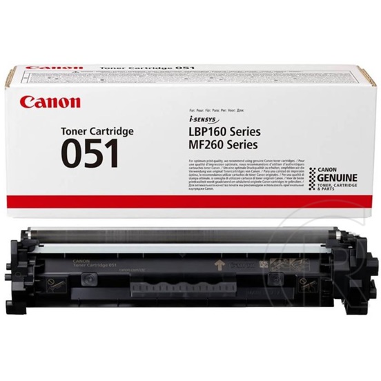 Canon 051 toner (fekete, 1700 oldal)