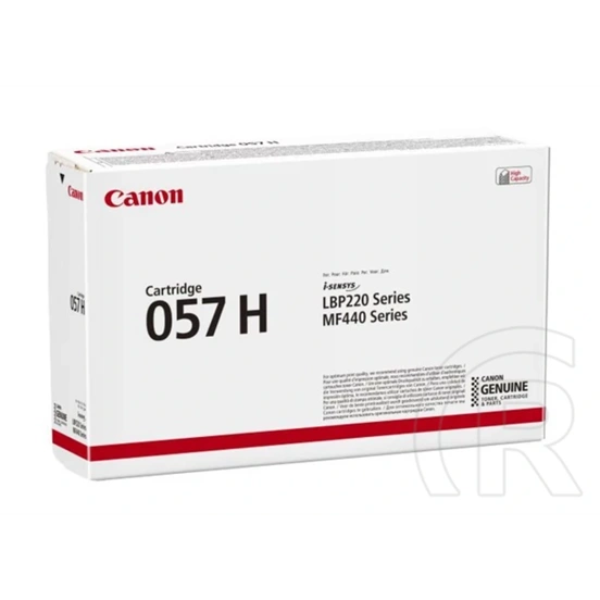 Canon 057 H toner (fekete, 10000 oldal)