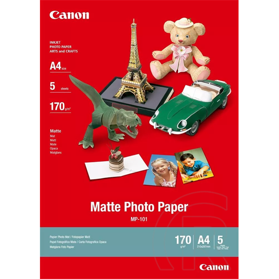 Canon MP-101 papír (Matte, A4, 210x297 mm, 5 lap)