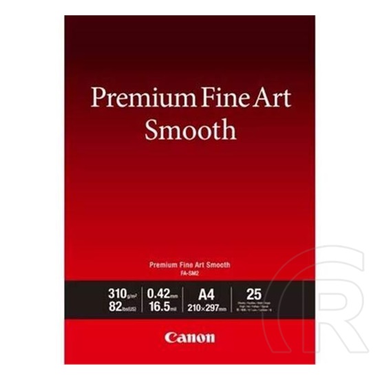 Canon Premium Fine Art FA-SM2 papír (Smooth, A4, 210x297 mm, 25 lap)