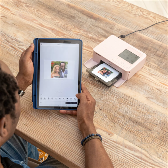 Canon SELPHY CP1500 hőszublimációs fotónyomtató (USB, Wi-Fi, SD, 300×300 dpi, 3,2" LCD, rózsaszín)