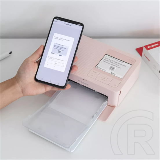 Canon SELPHY CP1500 hőszublimációs fotónyomtató (USB, Wi-Fi, SD, 300×300 dpi, 3,2" LCD, rózsaszín)