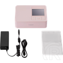 Canon SELPHY CP1500 hőszublimációs fotónyomtató (USB, Wi-Fi, SD, 300×300 dpi, 3,2" LCD, rózsaszín)