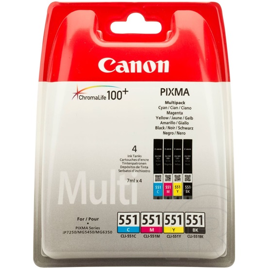 Canon patron CLI-551 (multipack)