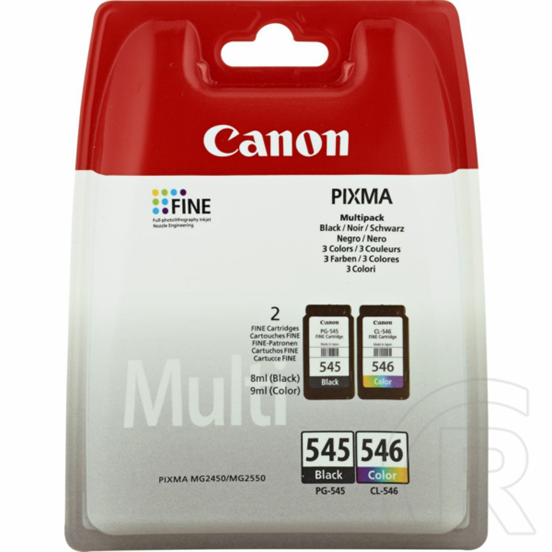 Canon patron PG545 + CL546 Multipack + Photo Paper Value Pack 50db