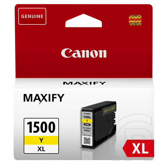 Canon patron PGI-1500XL (sárga)