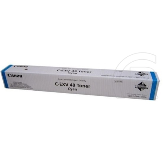 Canon toner C-EXV49, cyan, 19.000 oldal