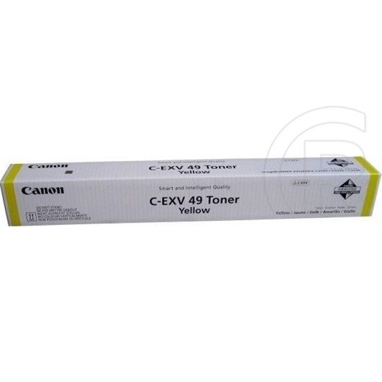 Canon toner C-EXV49, sárga, 19.000 oldal