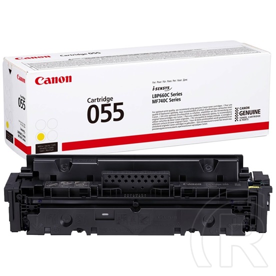 Canon toner CRG 055 (sárga, 2100 oldal)