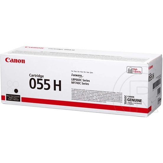 Canon toner CRG 55H (fekete, 7600 oldal)
